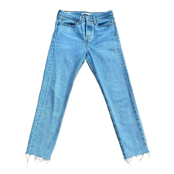Levi's Denim - Levi’s Women’s Wedgie Icon High Rise Jeans- Rough Tide,  27US